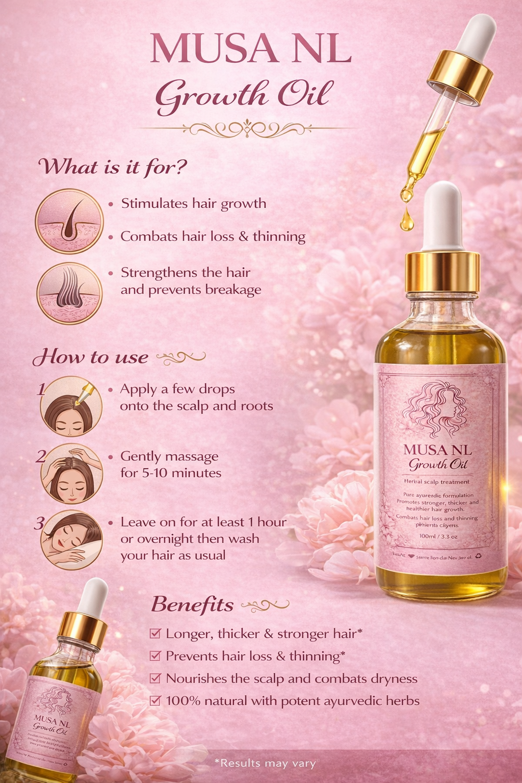 Growth oil